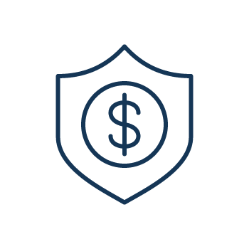 dollar sign in shield