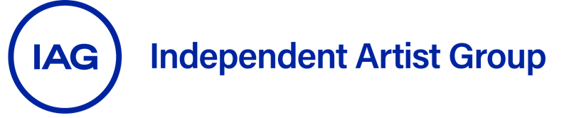 Independent Artist Group (IAG) logo for Sunflower Bank Client Partnership