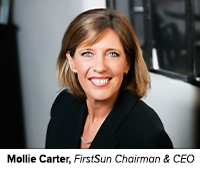 Mollie Carter, FirstSun Chairman & CEO
