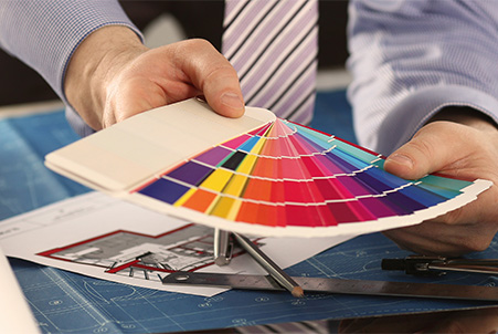 picking out colors