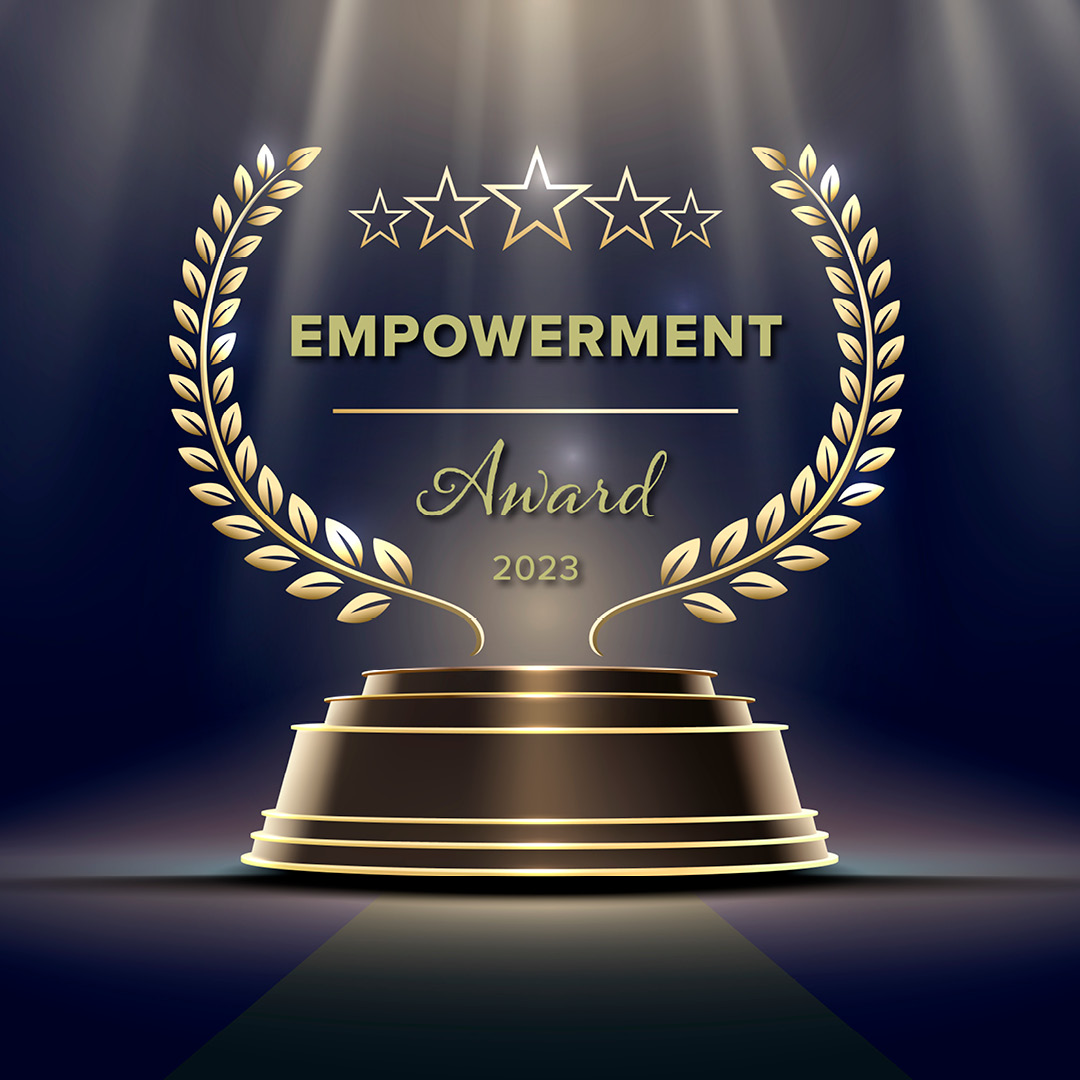 Empowerment Community Partner Award Graphic